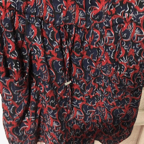 A.L.C. Sullivan Botanical Filigree Silk Dress EUC Size 2 - Picture 5 of 8